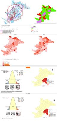 Spatiotemporal modeling of COVID-19 spread: unveiling socioeconomic disparities and patterns, across social classes in the urban population of Kermanshah, Iran